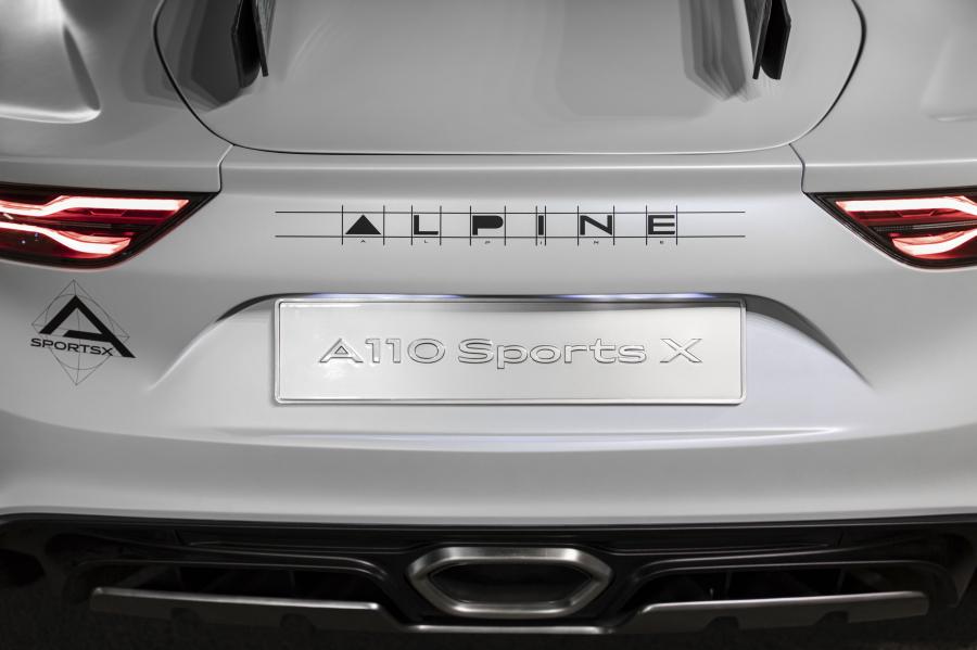 Детали экстерьера Alpine A110 SportsX 2020 года  (фото 3 из 11)